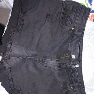 PAC Sun Jean shorts black